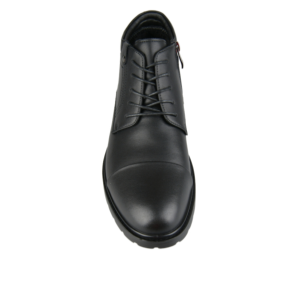 botine bărbați piele naturală negru 0162769
