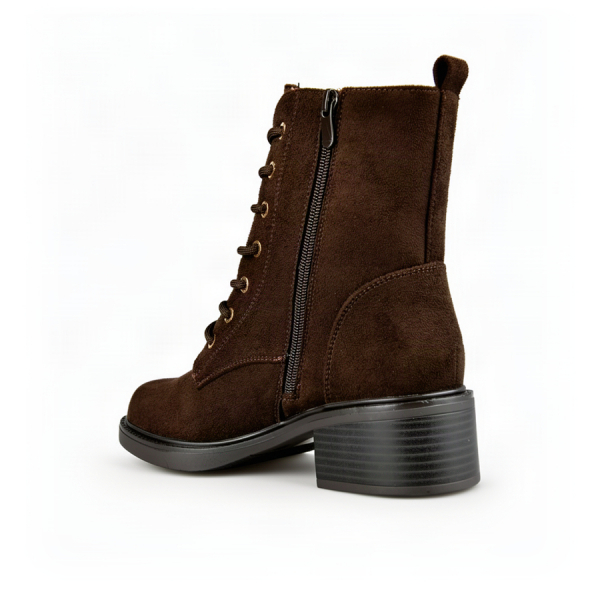 lady's boots textiles brown 0162437
