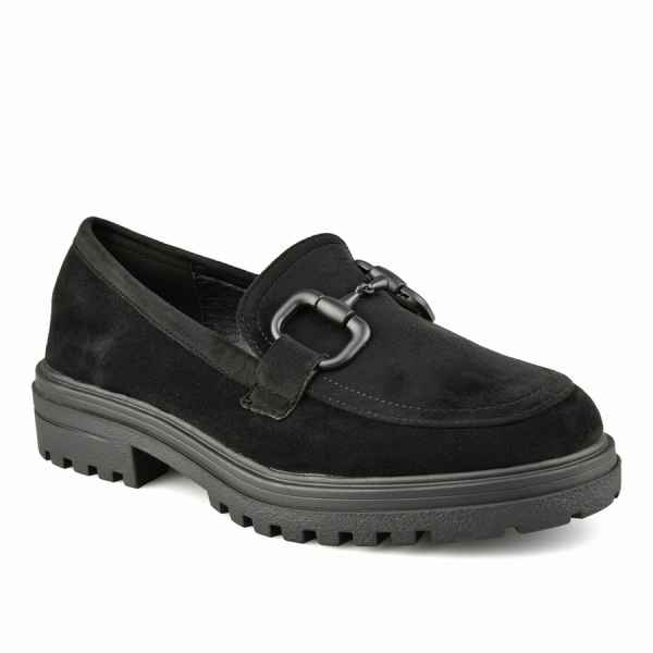 lady's shoes textiles black