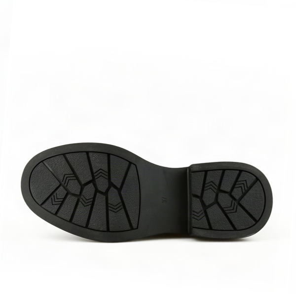 botine damă piele naturală negru 0162673