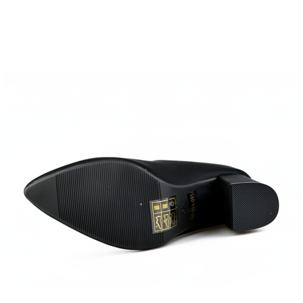 botine damă textil negru 0162842