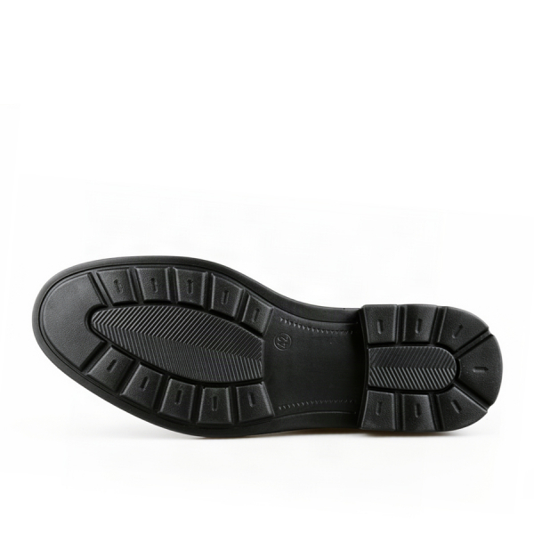 botine bărbați piele naturală negru 0162766