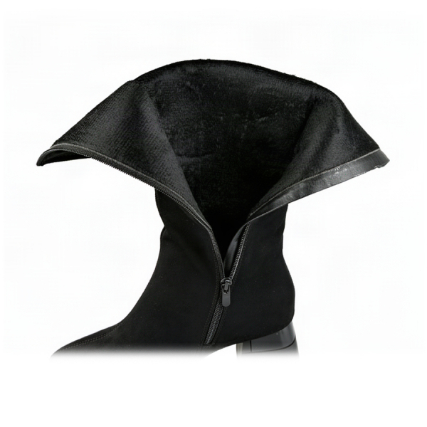 cizme damă textil negru 0162425