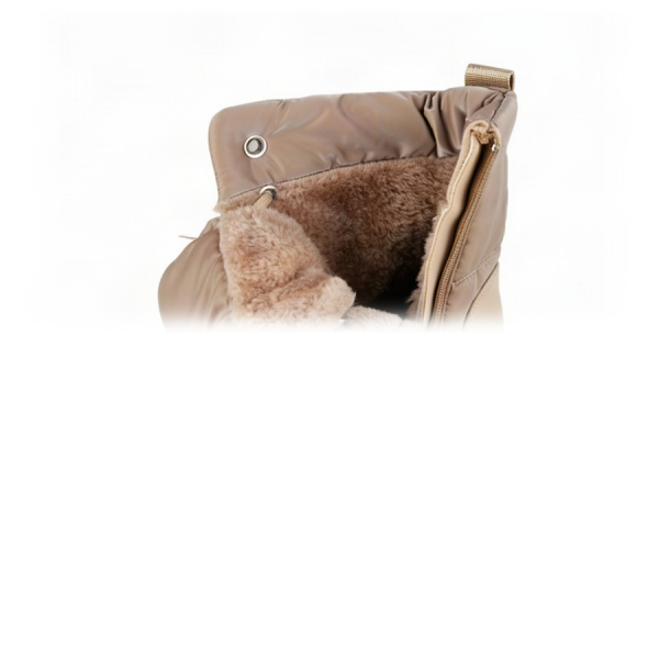 lady's apresque eco leather/textile light brown 0163317