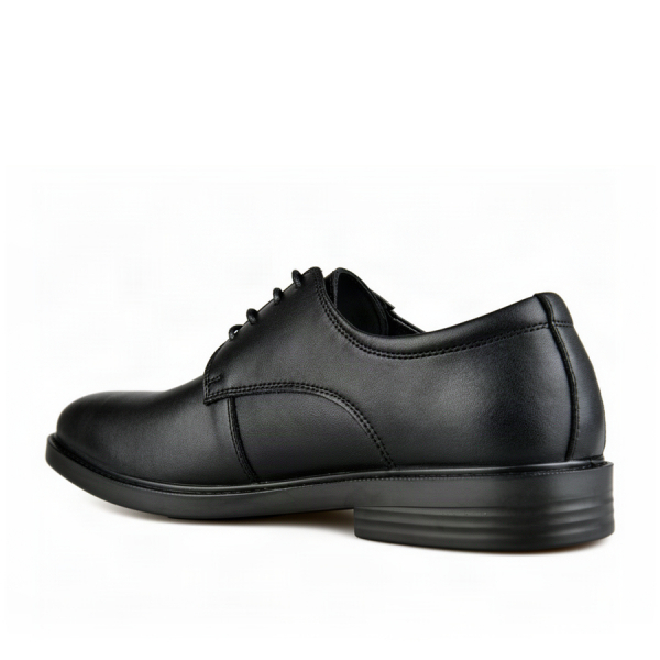 men's shoes genuin leather black 0162129