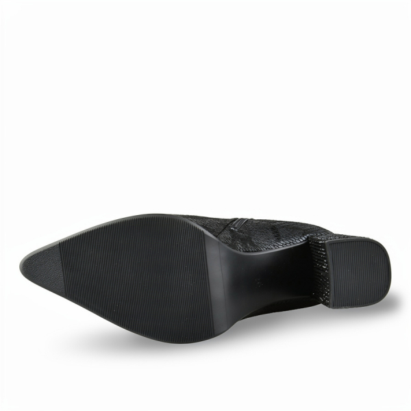 botine damă piele ecologică negru 0162064