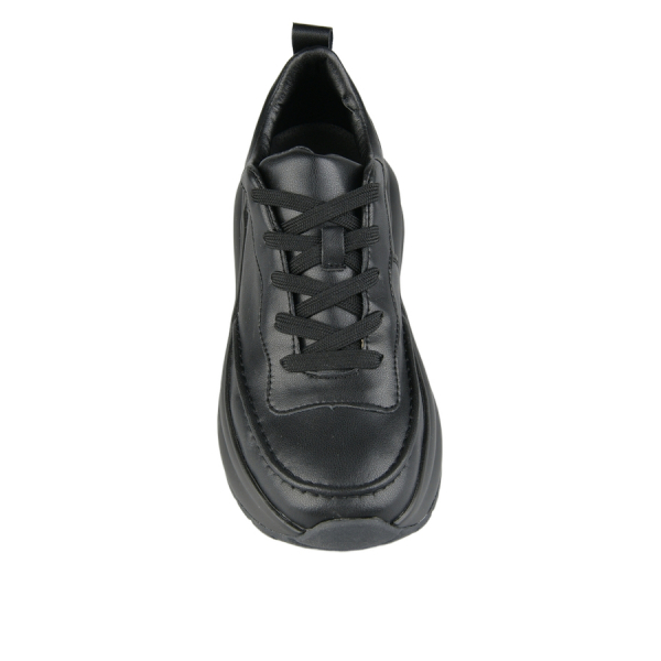 adidași damă piele naturală negru 0163326