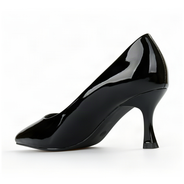 pantofi damă piele ecologică negru 0163013