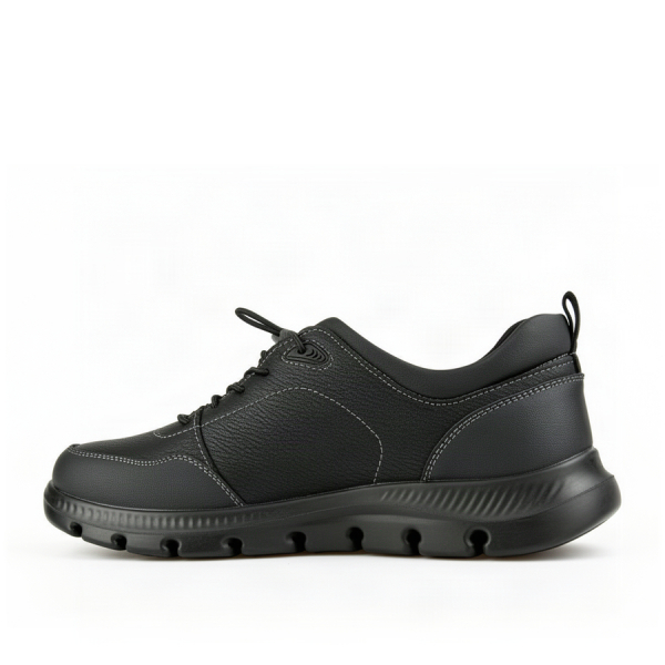 men's shoes genuin leather black 0162759
