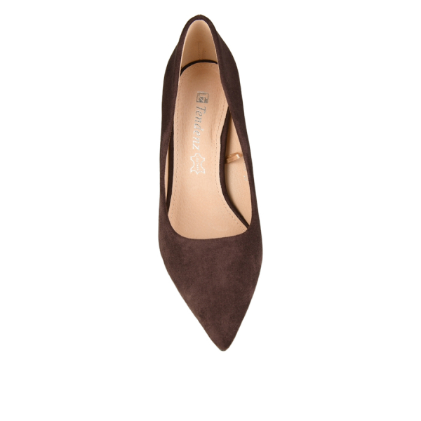 pantofi damă textil maro 0163029