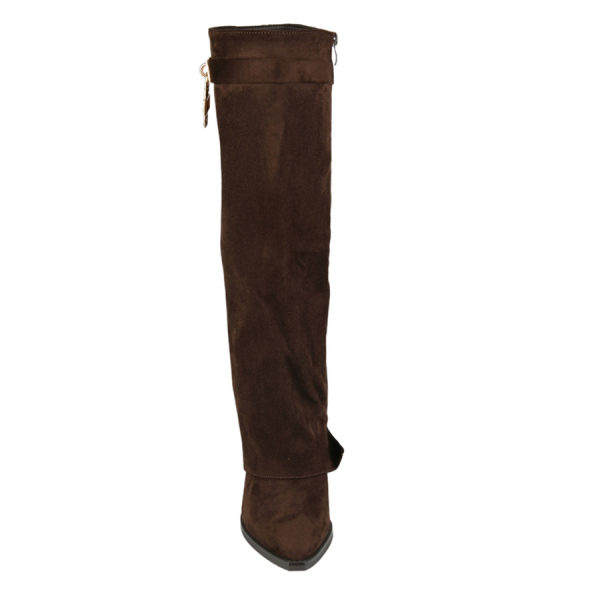 cizme damă textil maro 0163211