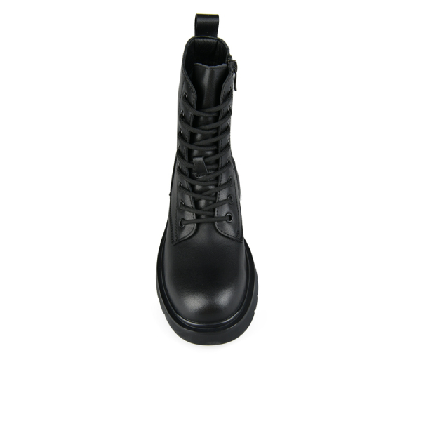 lady's boots genuin leather black 0162686