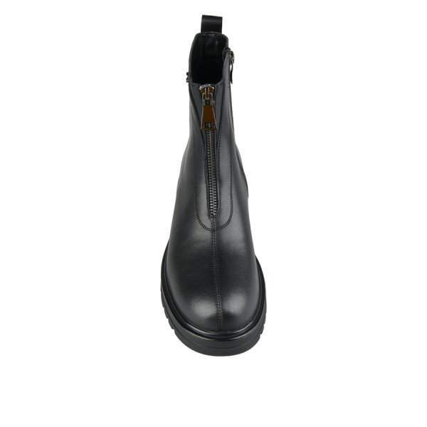 lady's boots genuin leather black 0162676