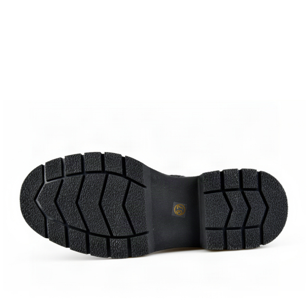 lady's boots genuin leather black 0162666