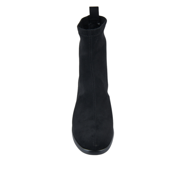 botine damă textil negru 0162424