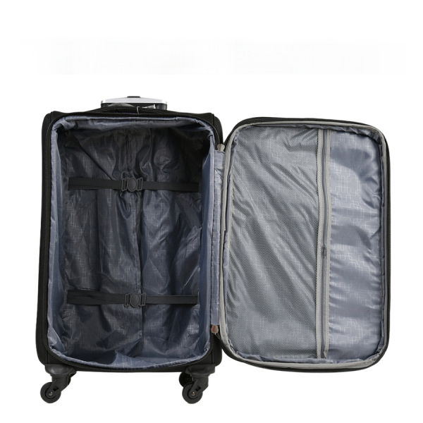 medium suitcase textile black 0163724
