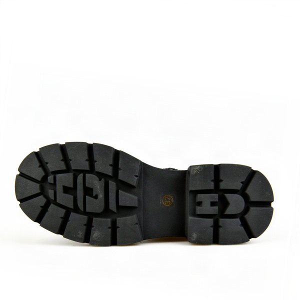 lady's boots genuin leather black 0162682