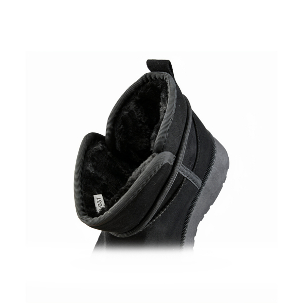 botine de zăpadă damă textil negru 0162976