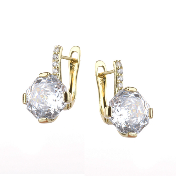 lady's earrings brass  0164702
