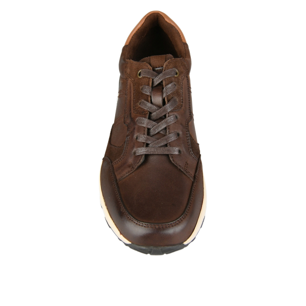 adidași bărbați piele naturală maro 0162962