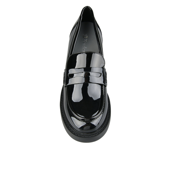 lady's shoes synthetic leather black 0163048