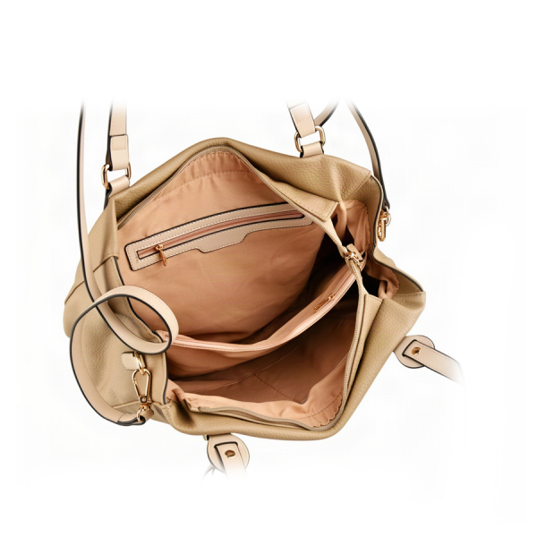 lady's bag synthetic leather light brown 0163281