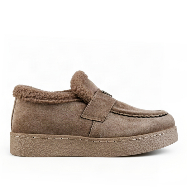 lady's shoes textiles light brown 0162732