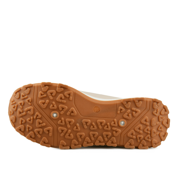 botine damă textil/piele ecologică bej 0162298