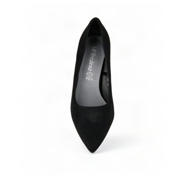 pantofi damă textil negru 0163024