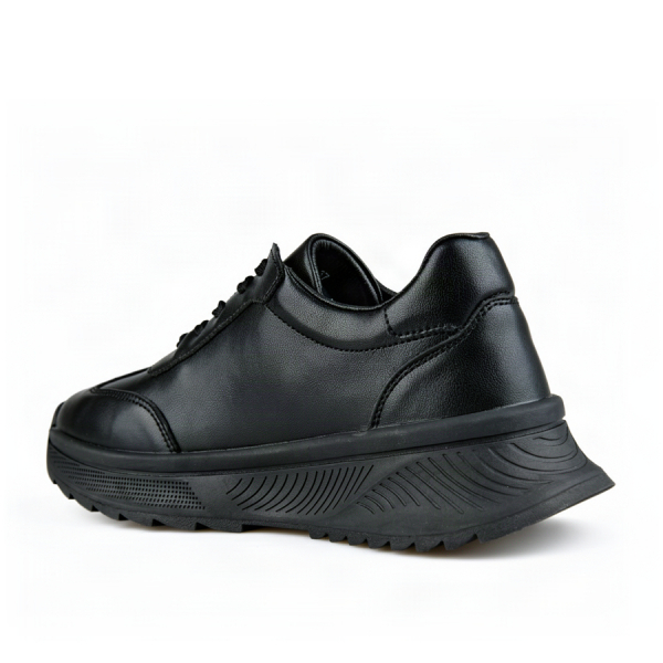 adidași damă piele naturală negru 0163331