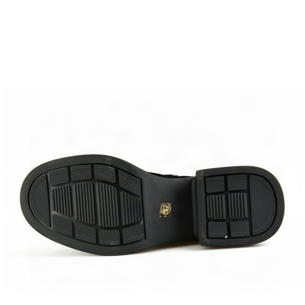 lady's boots genuin leather black 0162680