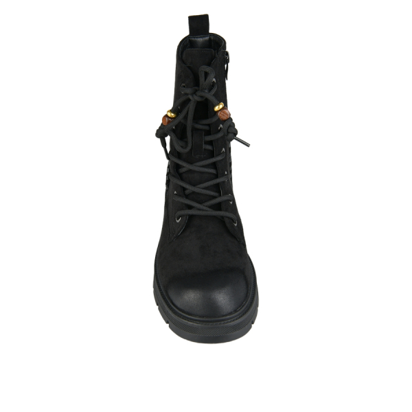 lady's boots textiles black 0162418