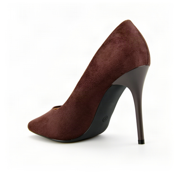 pantofi damă textil maro 0163022