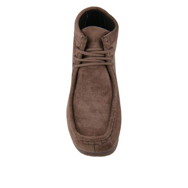 lady's boots textiles brown 0162323
