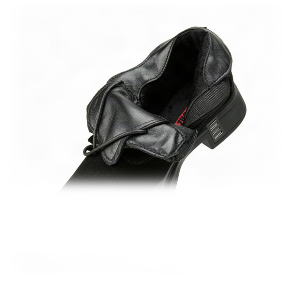 lady's boots genuin leather black 0162652