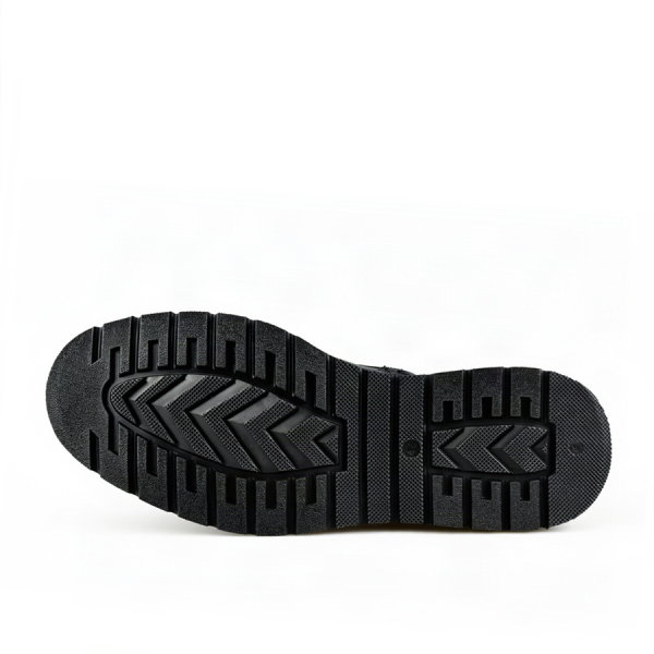 botine bărbați piele naturală negru 0164068