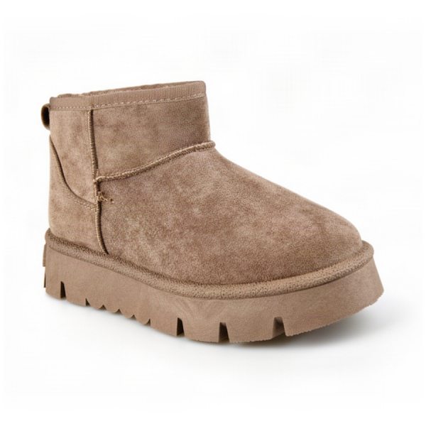 lady's boots textiles light brown 0162338