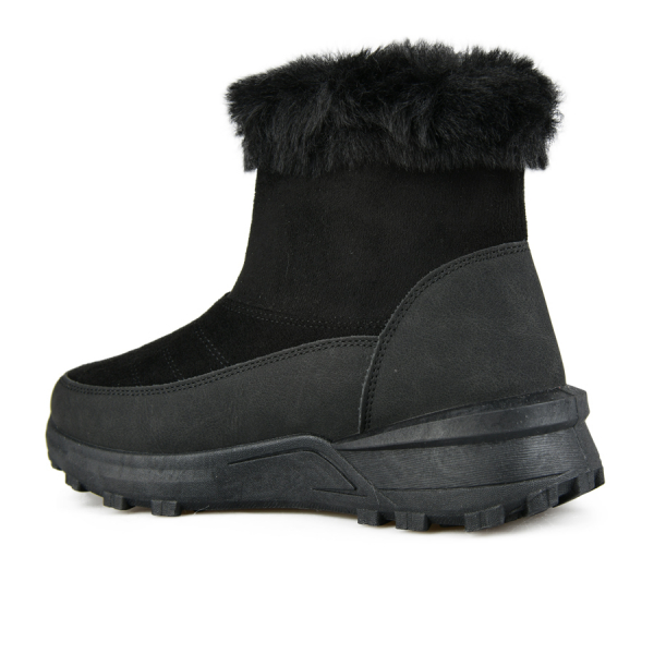 lady's boots textile/eco leather black 0163092