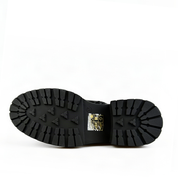 lady's boots eco leather/textile black 0162511