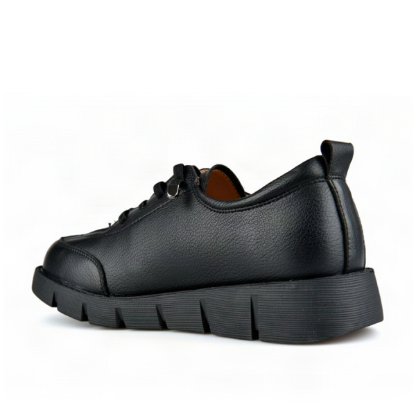 pantofi damă piele naturală negru 0162883
