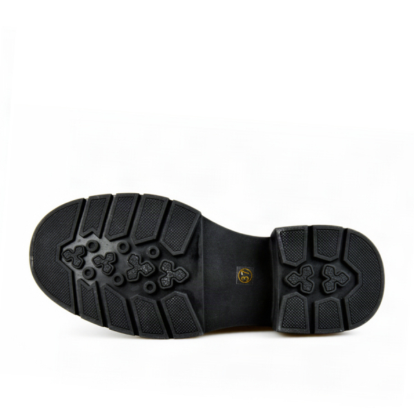 lady's boots genuin leather black 0162686