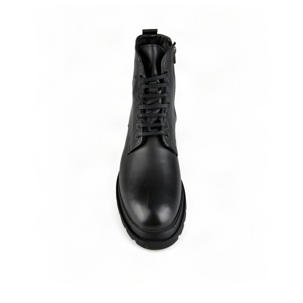 botine bărbați piele naturală negru 0164056