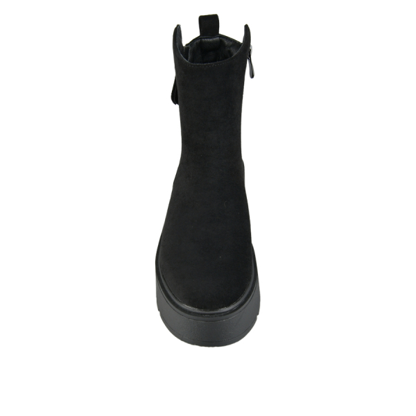 lady's boots textiles black 0162792