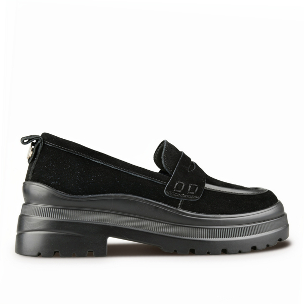 lady's shoes genuin leather black