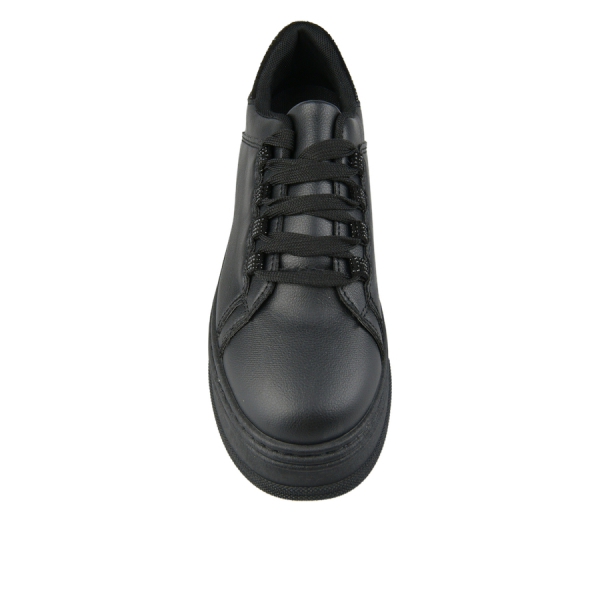 adidași damă piele ecologică negru 0162708