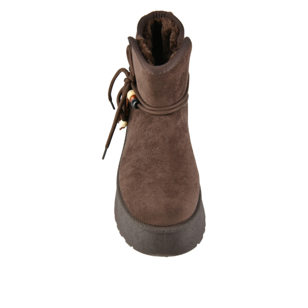 botine de zăpadă damă textil maro 0162977