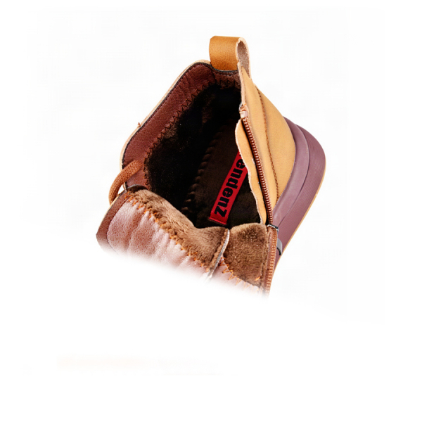 botine damă piele naturală maro 0162852