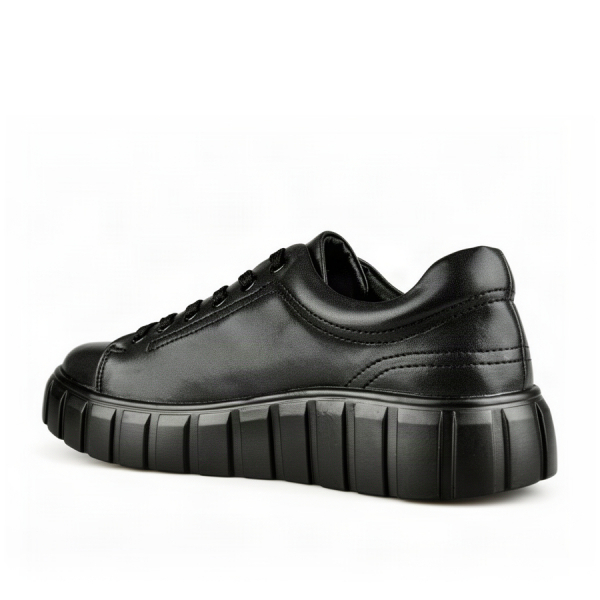 pantofi damă piele naturală negru 0163197