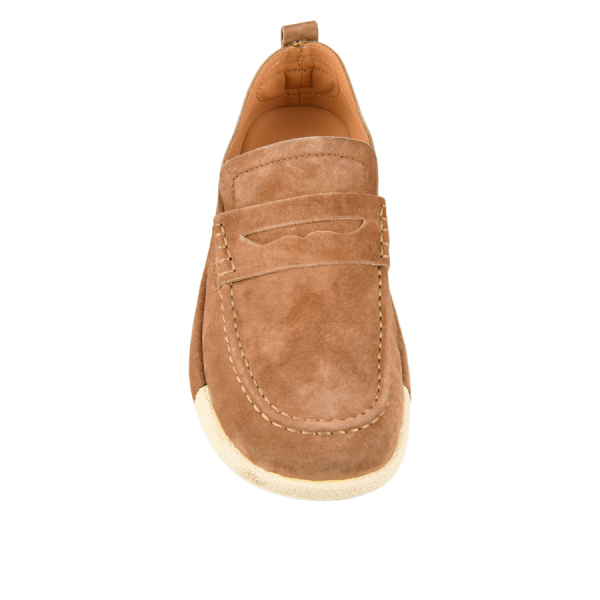 lady's shoes genuin leather light brown 0161087