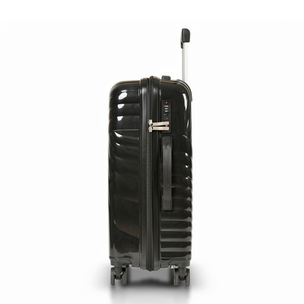 medium suitcase polypropylene black 0161602